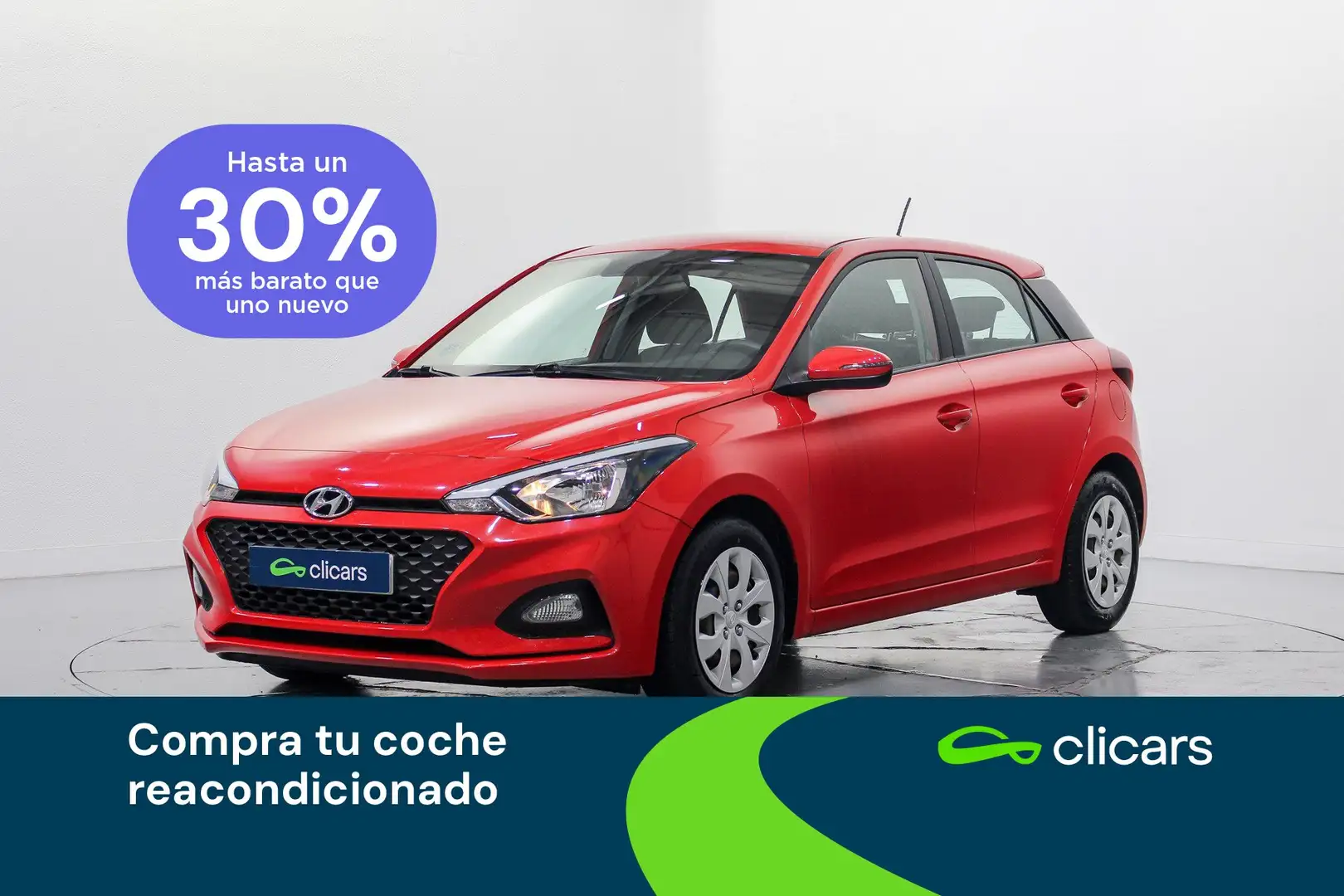 Hyundai i20 1.0 TGDI Essence LE 100 Rojo - 1