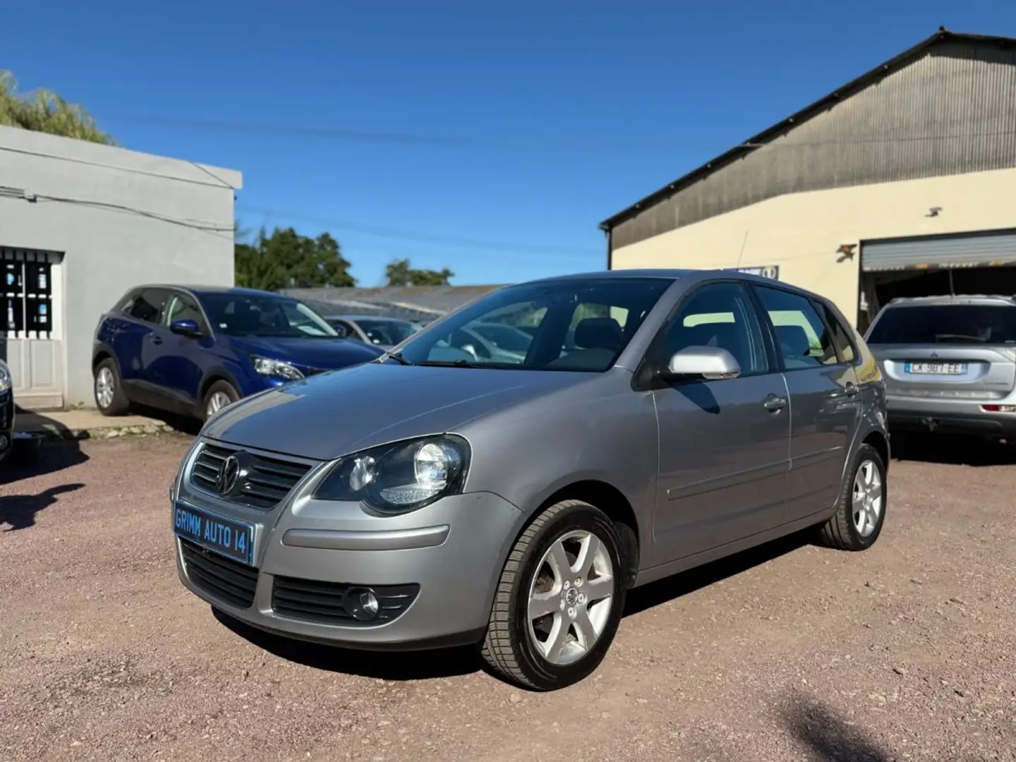 Volkswagen Polo IV IV 1.4 tdi 80cv Confortline Gris - 2