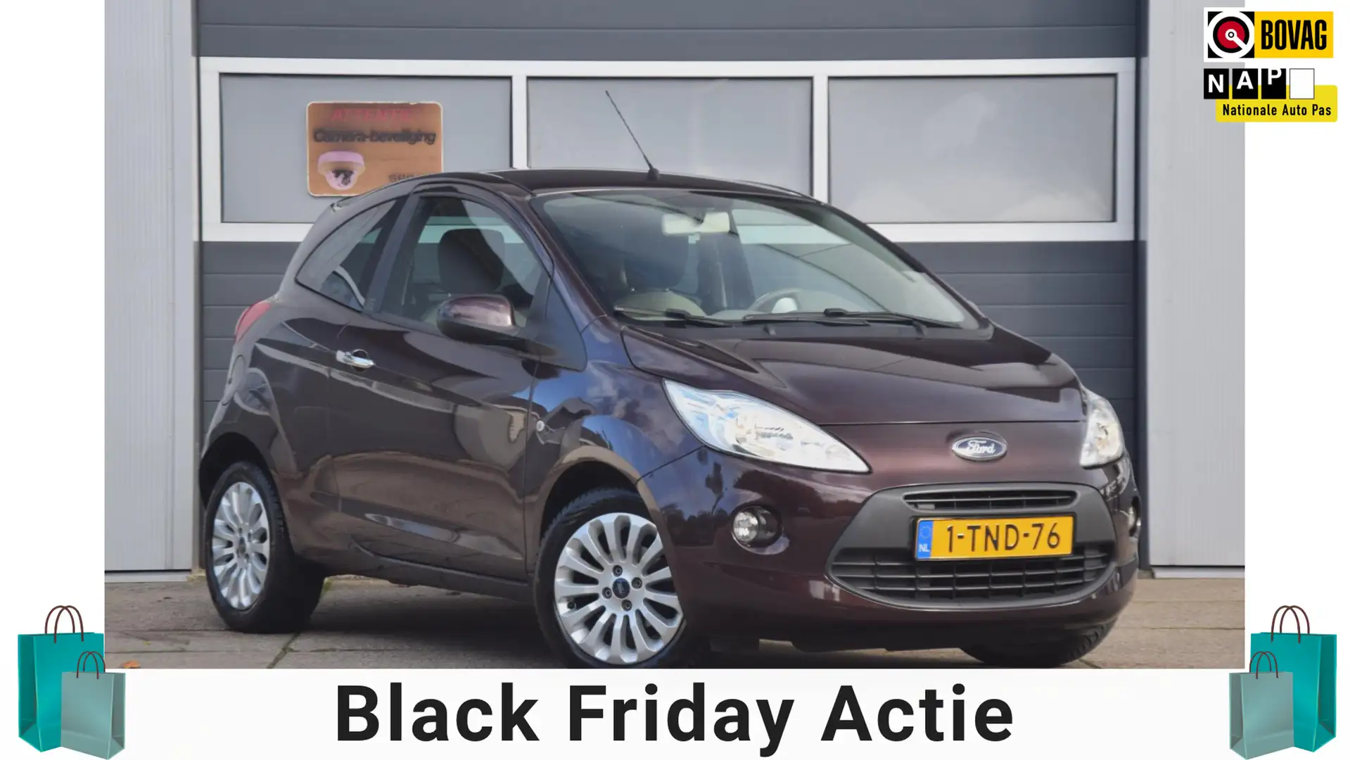 Ford Ka/Ka+ 1.2 Titanium X start/stop DISTRIBUTIERIEM RECENT V Brun - 1