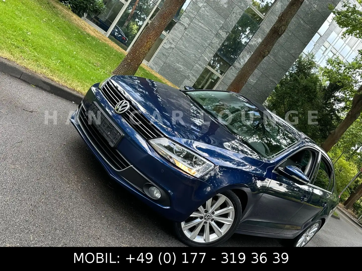 Volkswagen Jetta VI Highline*TEMPOMAT*KLIMA*SITZHZ*PDC*ALUF Bleu - 1