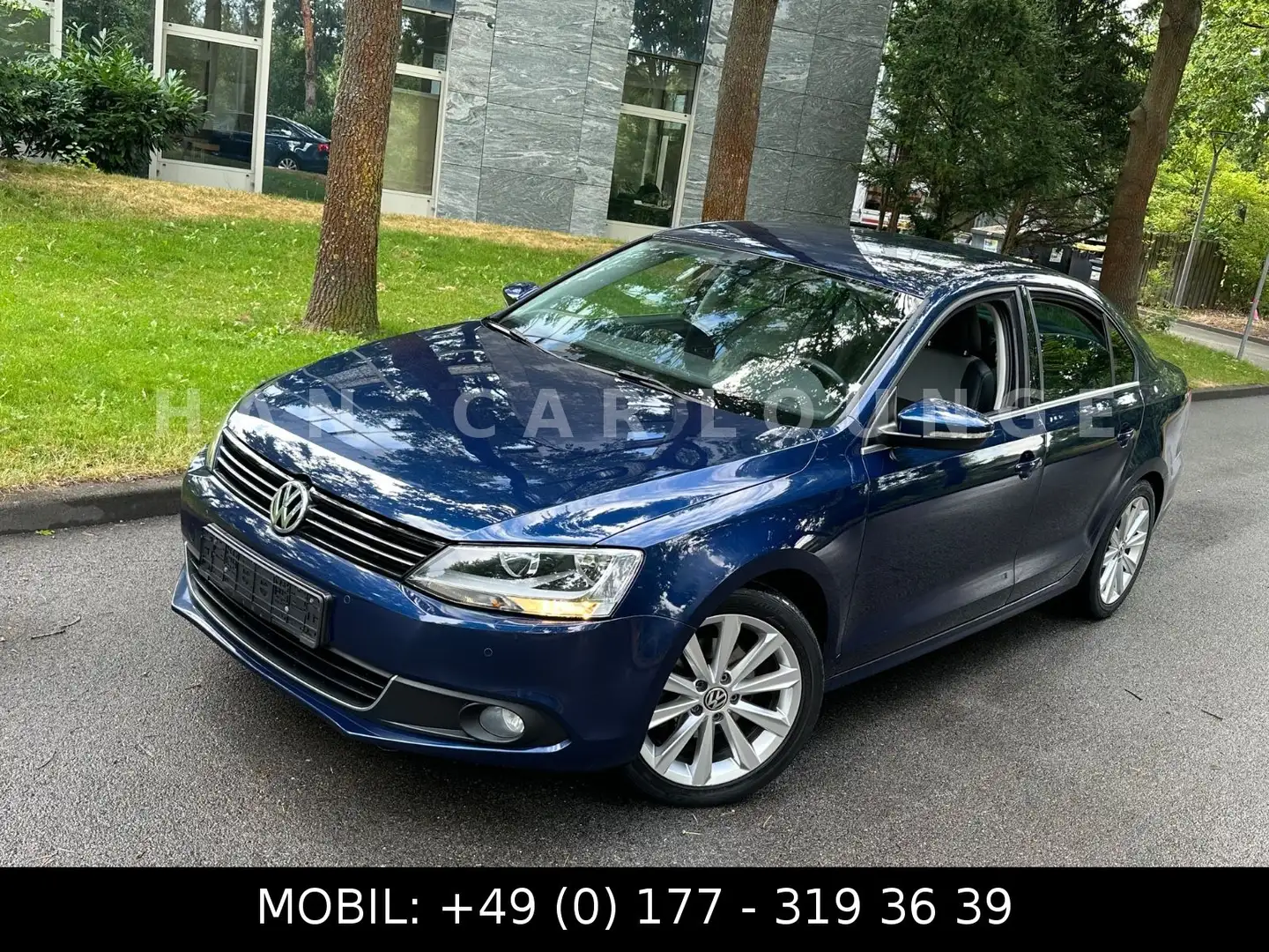 Volkswagen Jetta VI Highline*TEMPOMAT*KLIMA*SITZHZ*PDC*ALUF Bleu - 2