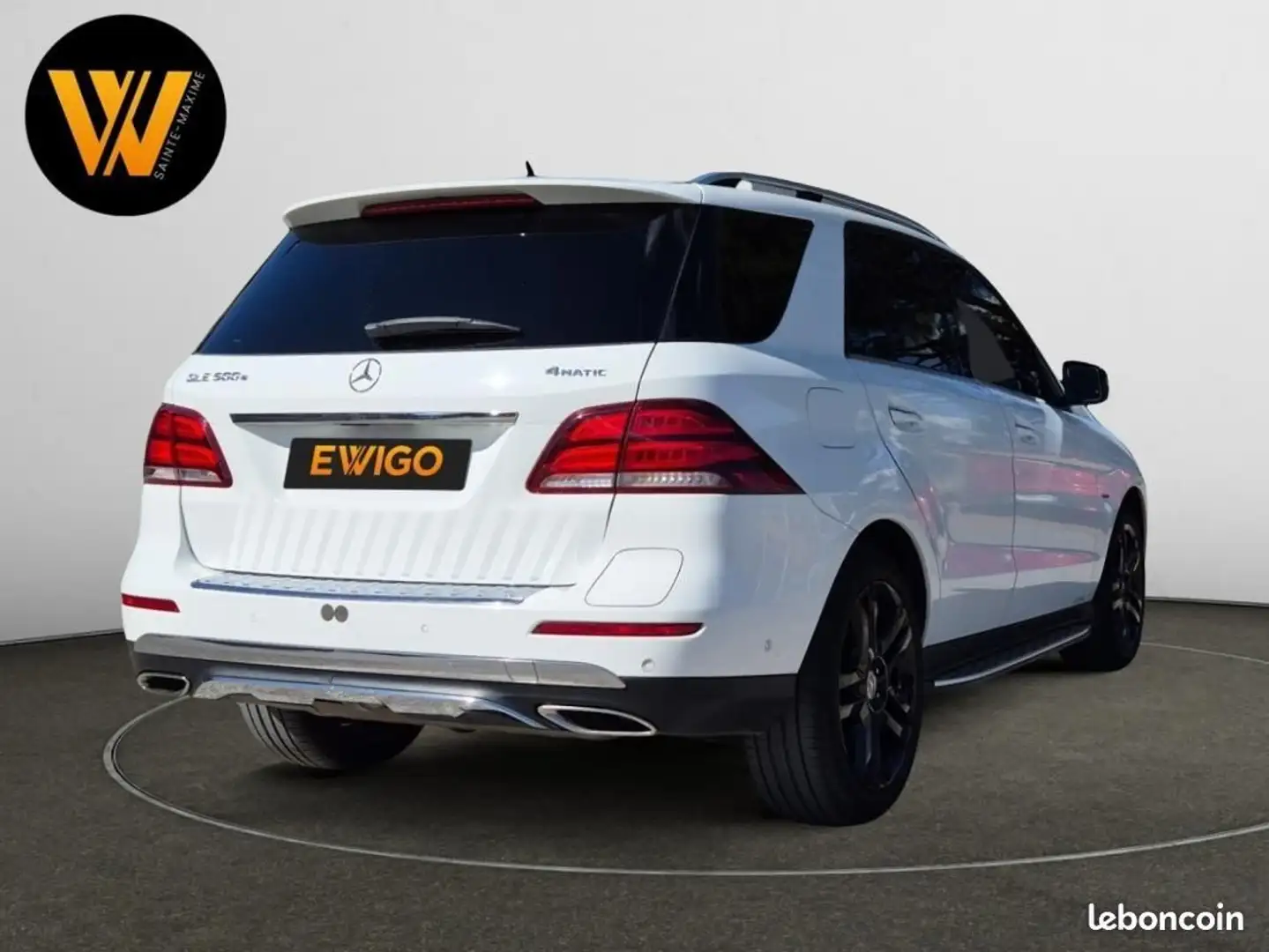 Mercedes-Benz GLE 500 Classe Mercedes 3.0 500 E 449H 335 PHEV HYBRID FASCINATION 4MATIC 7G-TRONIC BVA PNEUS NEUFS E... Blanco - 2