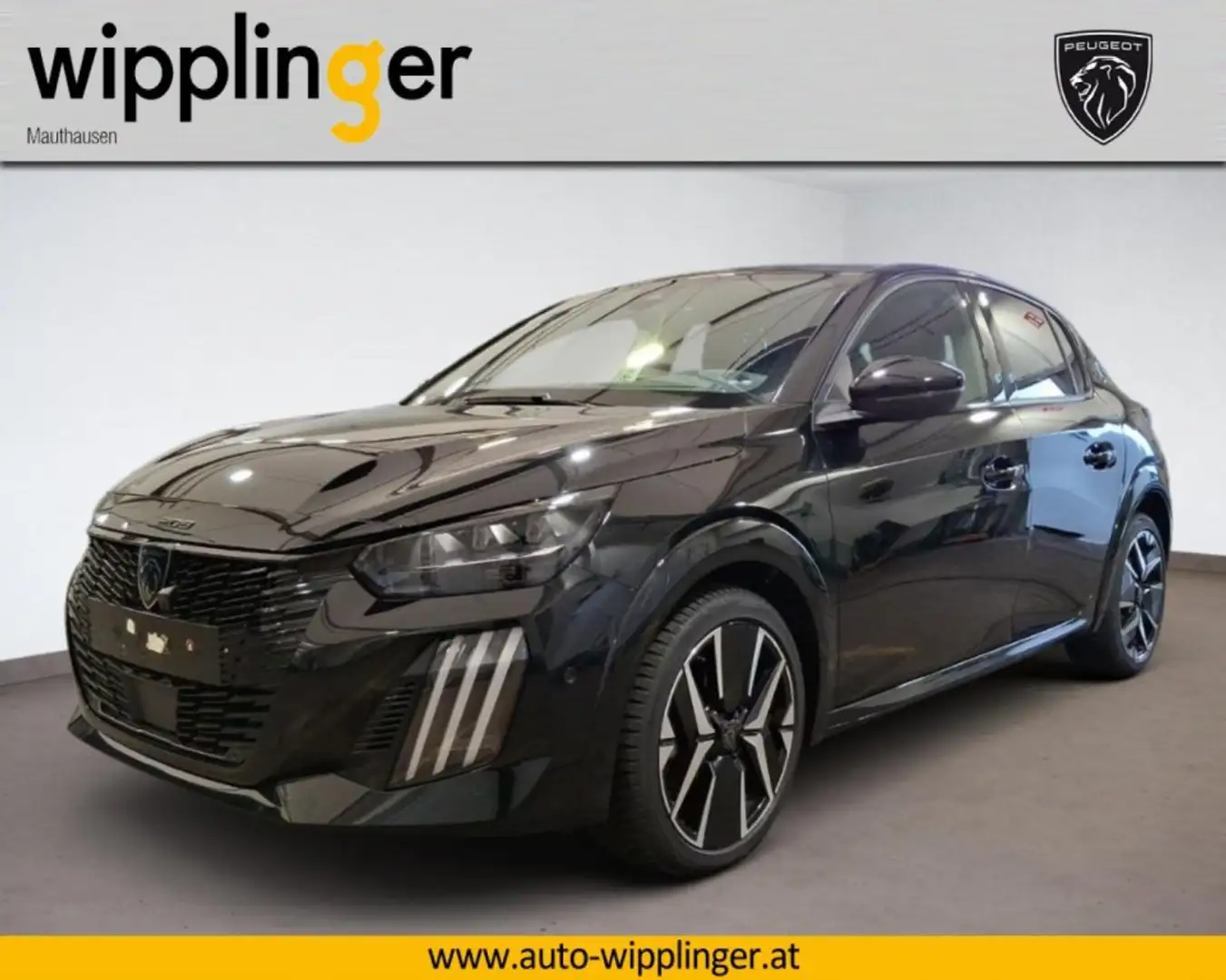 Peugeot 208 GT Hybrid 145 e-DCS6 LP € 33.397,- Schwarz - 1