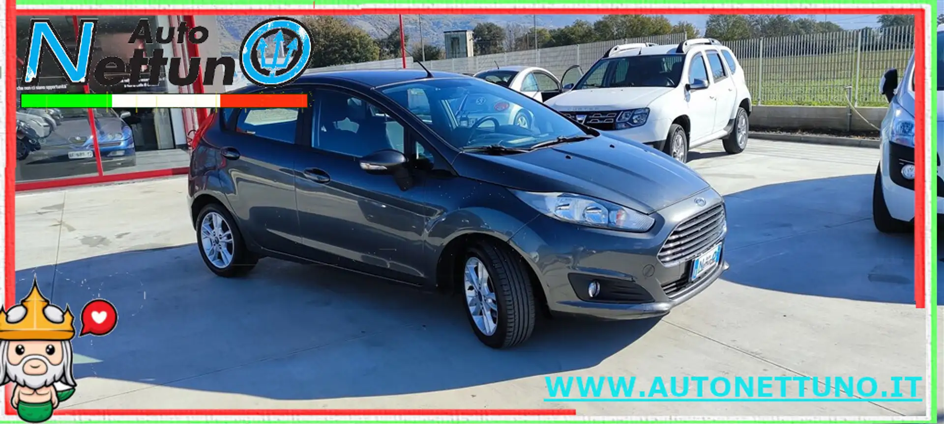 Ford Fiesta 1.5 TDCi 75CV 5 porte Titanium Motore Sostituito Gris - 1