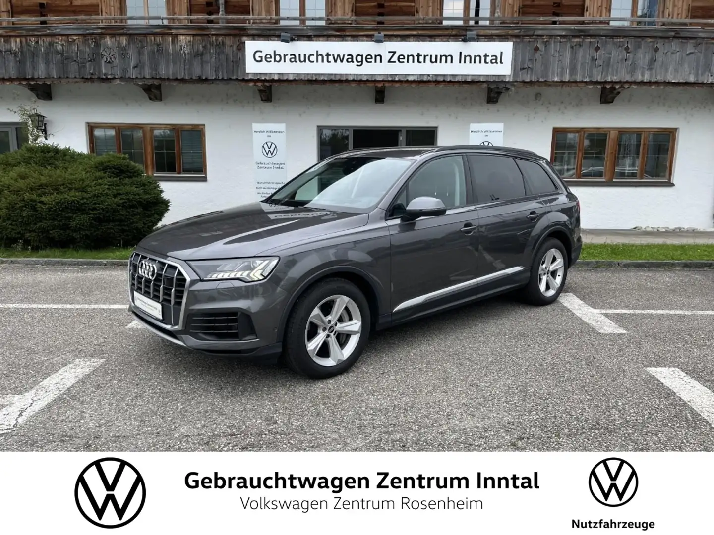 Audi Q7 55 TFSI e quattro tiptronic (AHK+LED+Kamera) Gris - 1