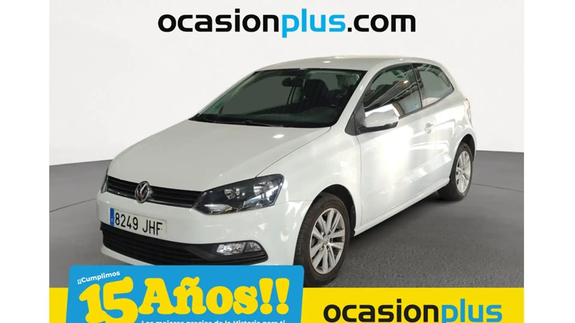 Volkswagen Polo 1.0 BMT A- 55kW Wit - 1