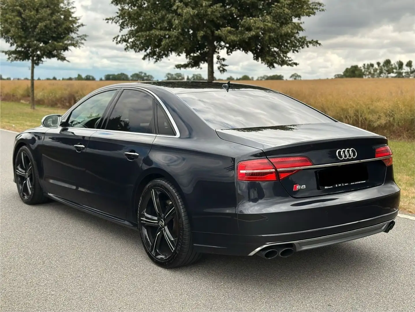 Audi S8 4.0 V8 TFSI quattro Bleu - 2
