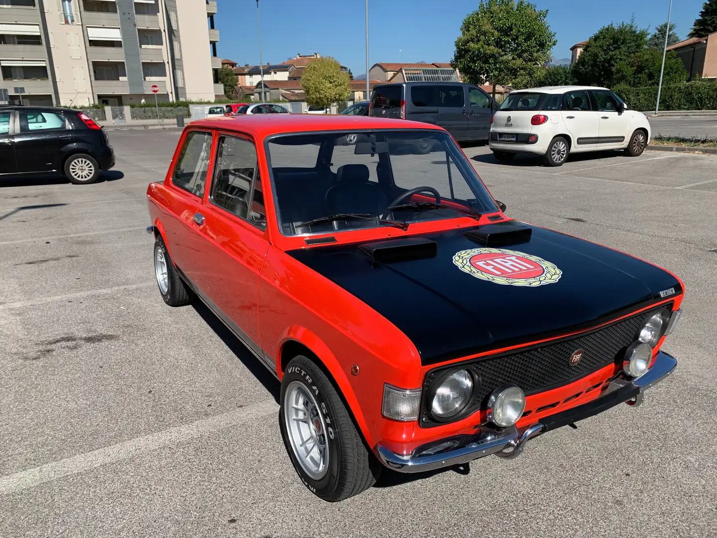 Fiat 128 Rally Roşu - 1