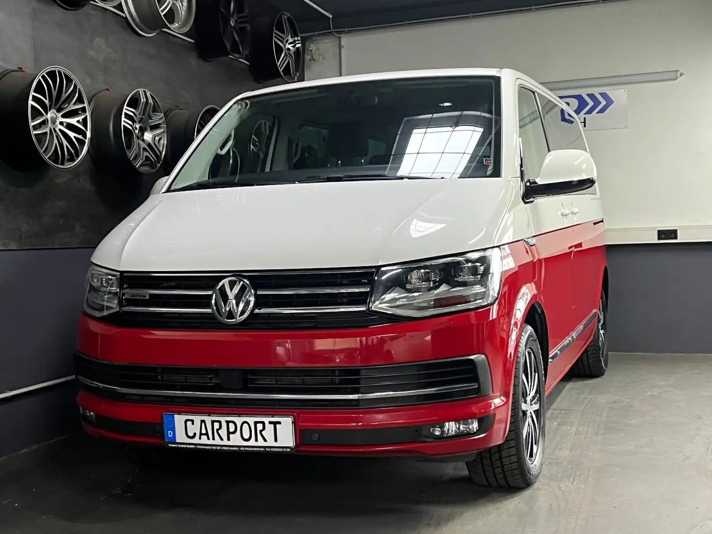 Volkswagen T6 Multivan HIGHLINE/4 MOTION Rouge - 1