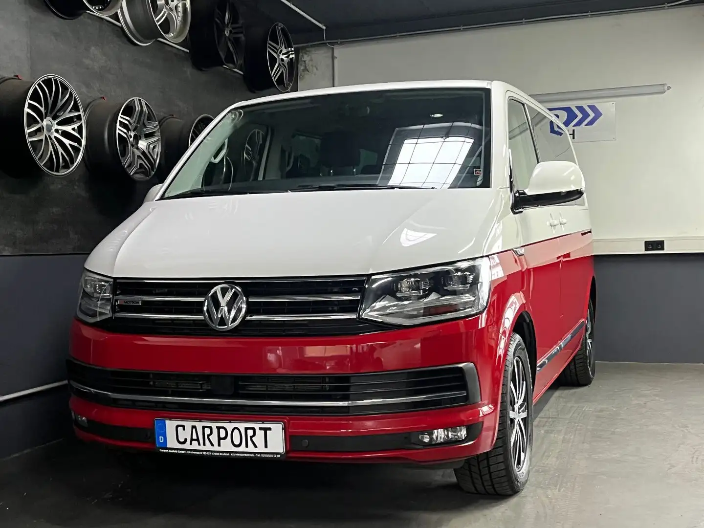 Volkswagen T6 Multivan HIGHLINE/4 MOTION Rouge - 2