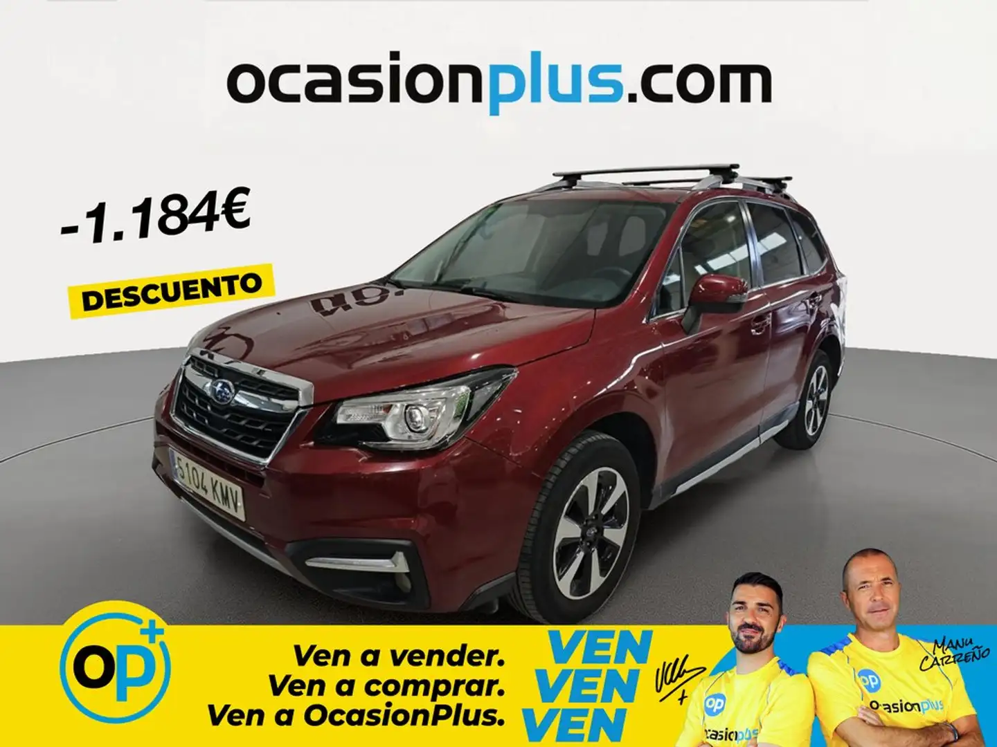 Subaru Forester 2.0TD Sport Lineartronic Rojo - 1