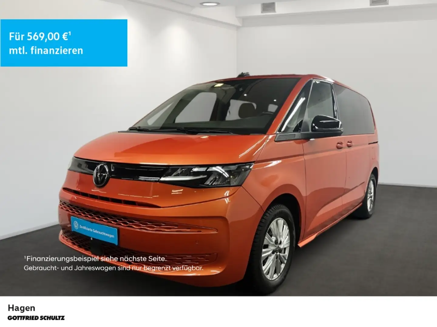 Volkswagen T7 Multivan 2.0 TDI DSG 6Sitzer LED NAV SHZ Orange - 1