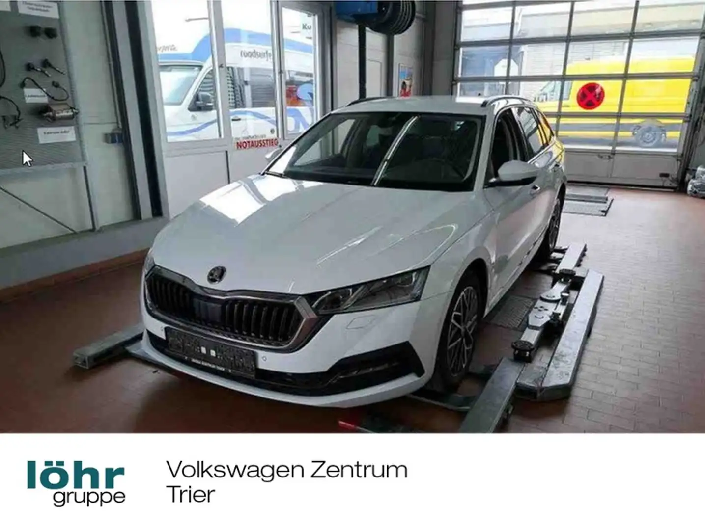 Skoda Octavia Combi 2.0 TDI Ambition Columbus Weiß - 1