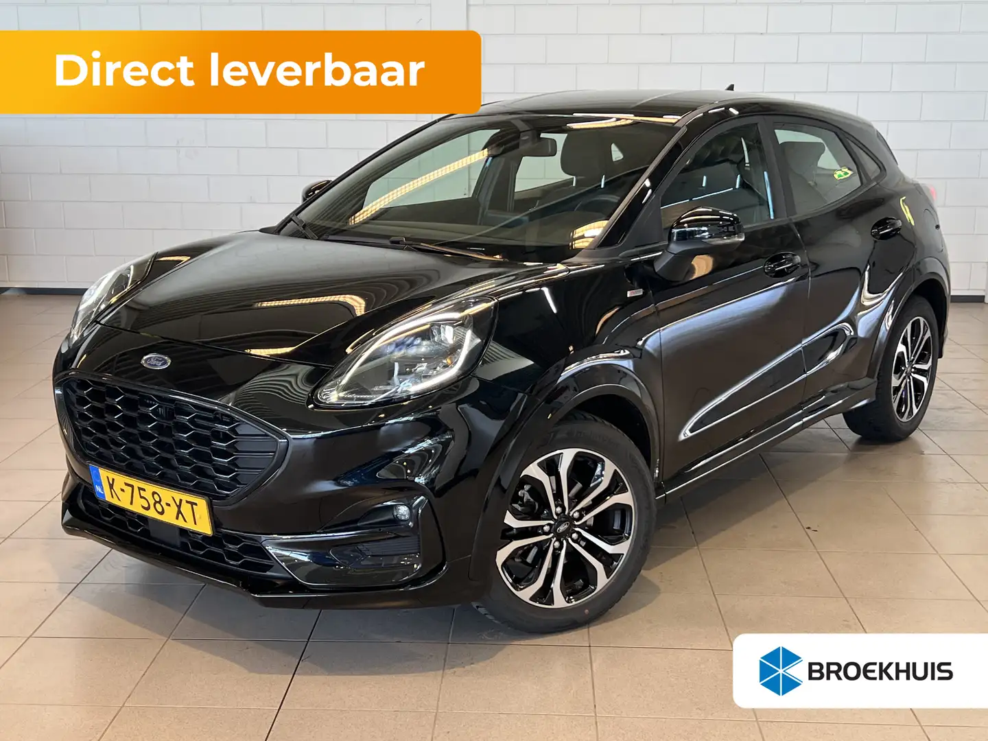 Ford Puma 1.0 EcoBoost Hybrid ST-Line | Airco (automatisch) Schwarz - 1