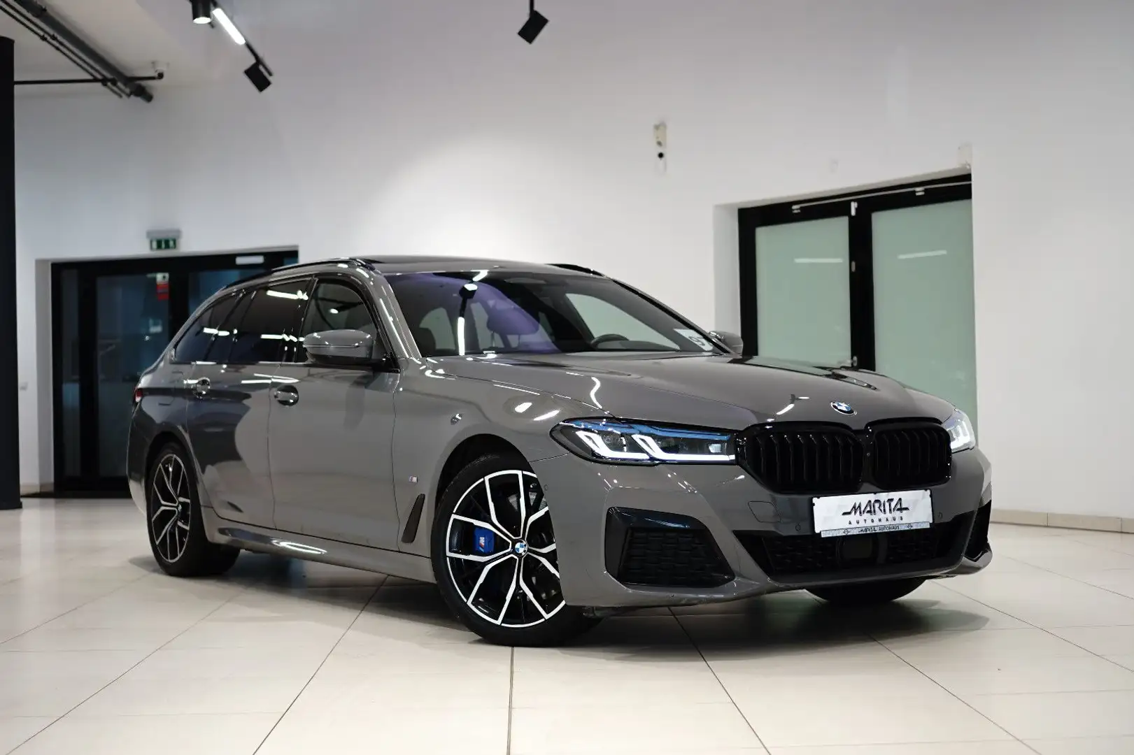 BMW 530 d|M-PAKET|HUD|ACC|3D|MEMO|PANO|H&K|LASER| Grau - 1