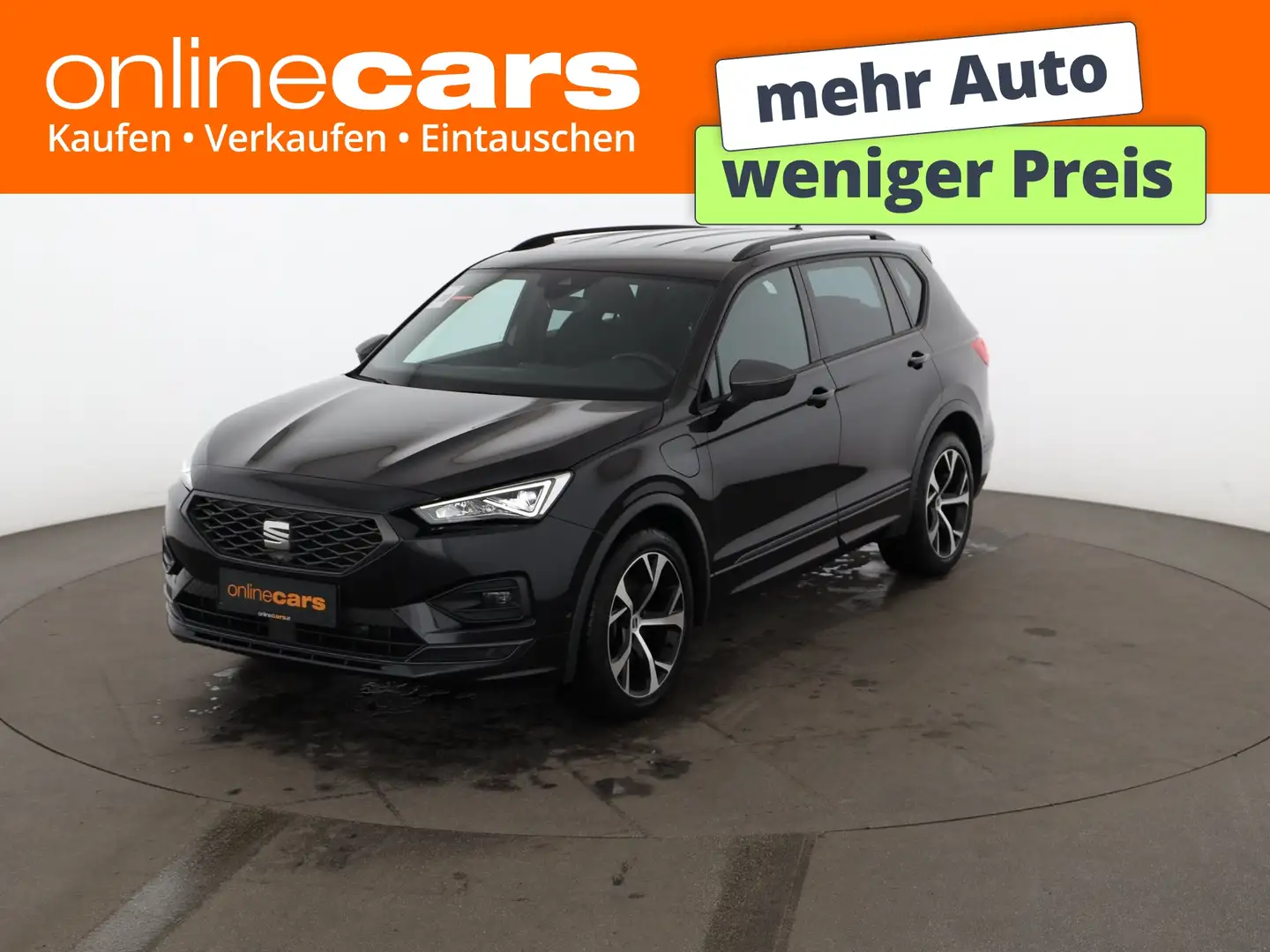 SEAT Tarraco 1.4 FR PHEV Aut LED 360-CAM AHK RADAR NAV Noir - 1