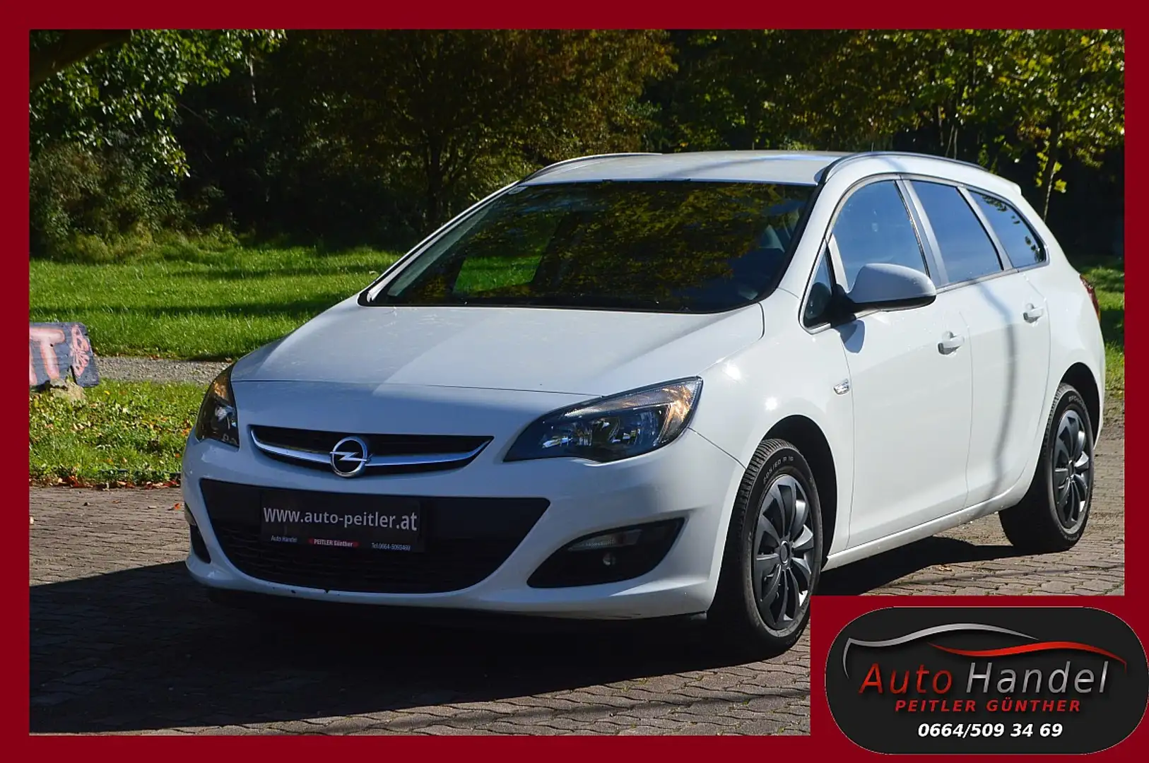 Opel Astra ST 1,4 Turbo ECOTEC Edition Flotte Start/Stop Blanco - 1
