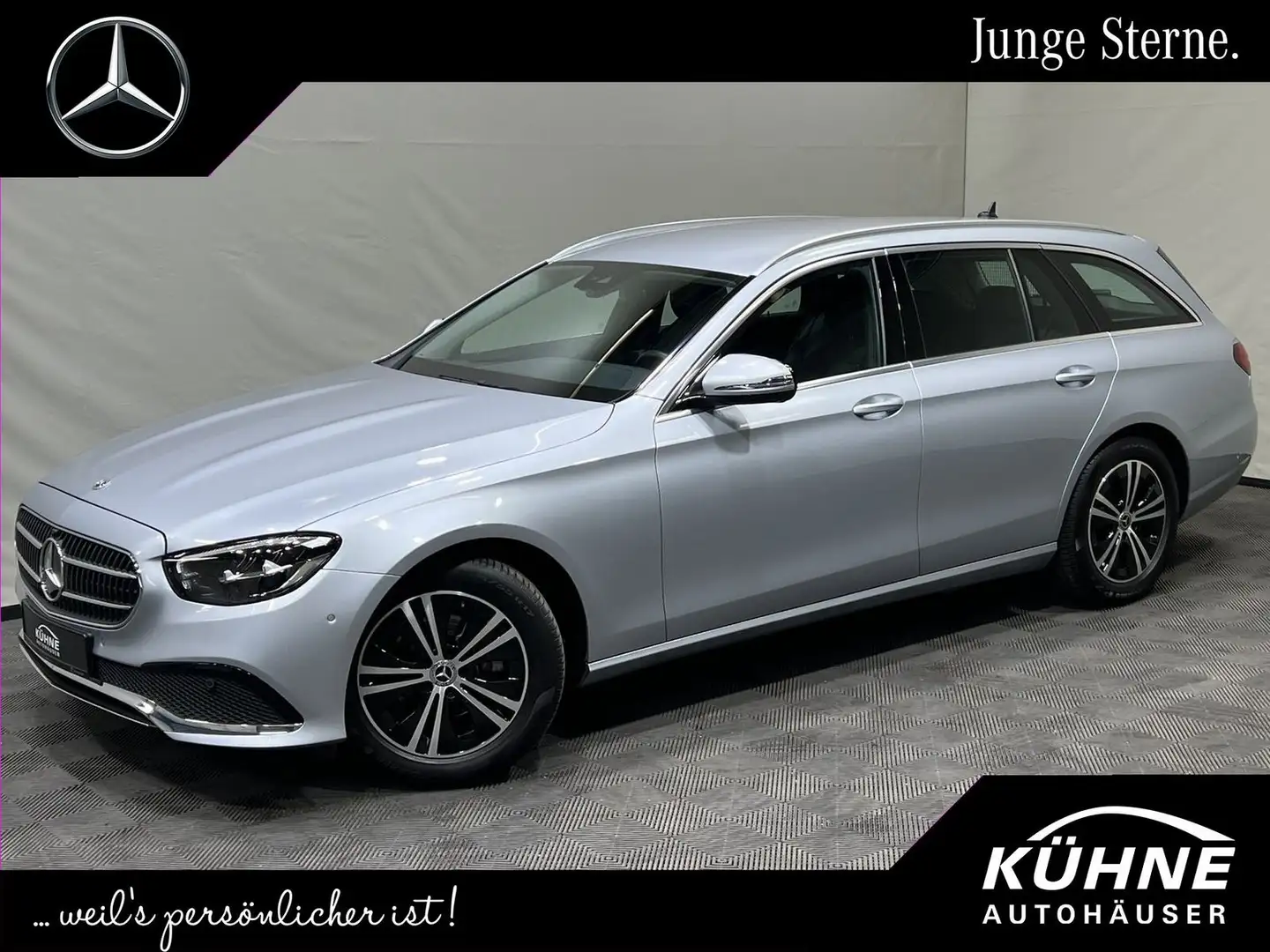 Mercedes-Benz E 220 T d Avantgarde MBUX @junge Sterne Garantie Silber - 1