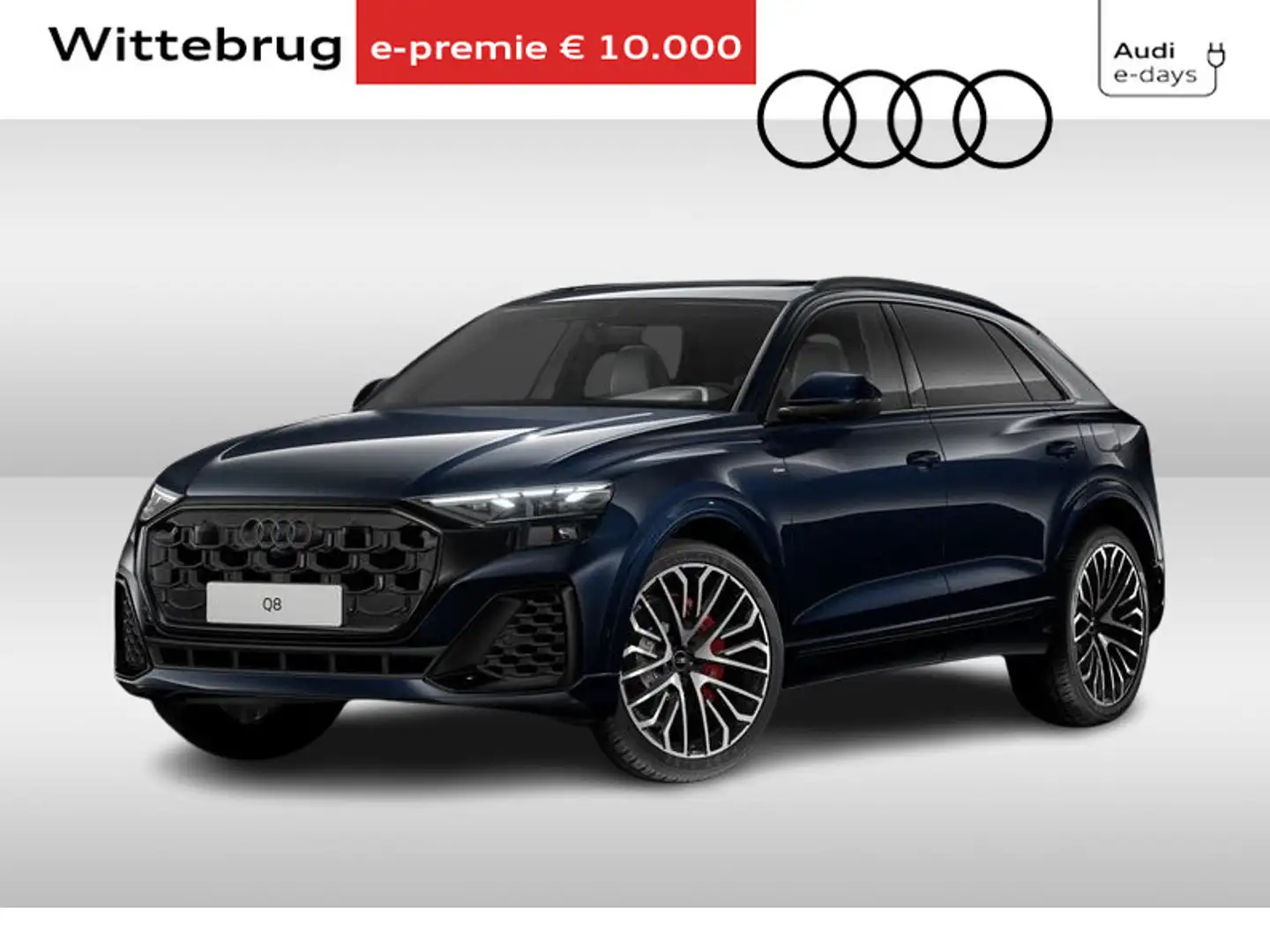 Audi Q8 55 TFSI e 394pk quattro tiptronic Pro Line S Blauw - 1