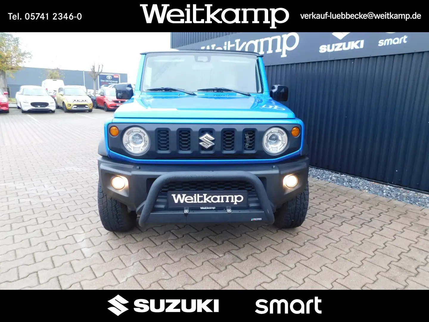Suzuki Jimny Jimny 1.5 Allgrip Comfort+ 4 Sitzer Navi 1.Hand Blau - 2
