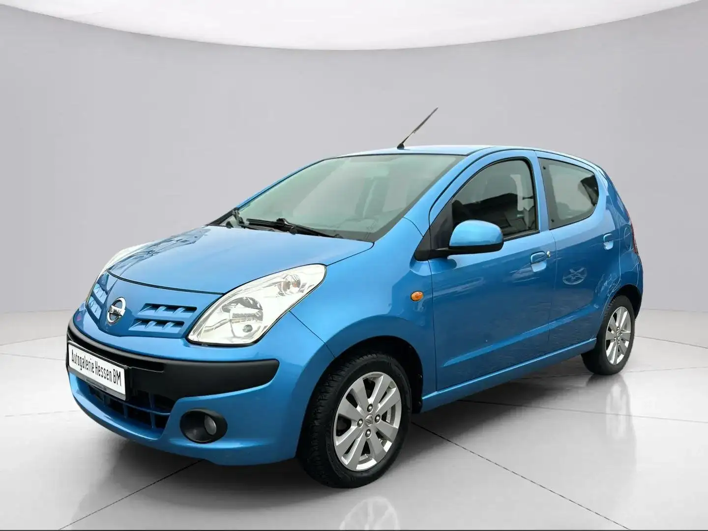 Nissan Pixo More*2.Hand*HU/AU Neu*Klima*Garantie*wenig KM*ALU Azul - 1