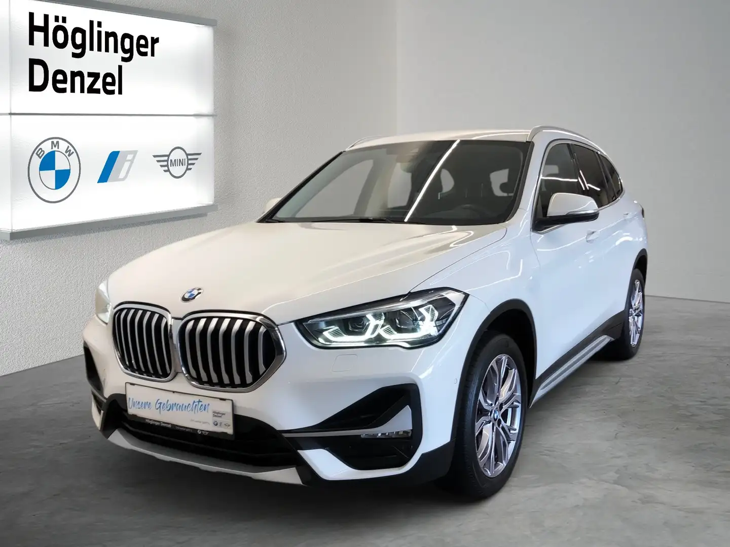 BMW X1 sDrive18d Weiß - 1