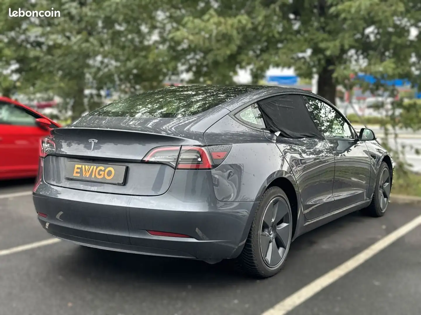 Tesla Model 3 model-3 285ch 60kwh standard-plus premium bva Gris - 2