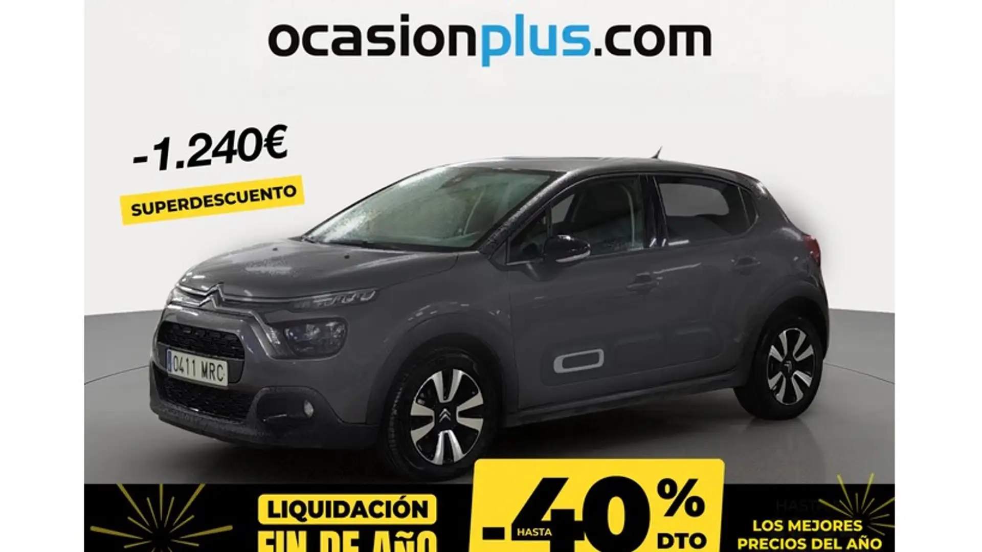 Citroen C3 1.2 PureTech S&S Max 110 Gris - 1