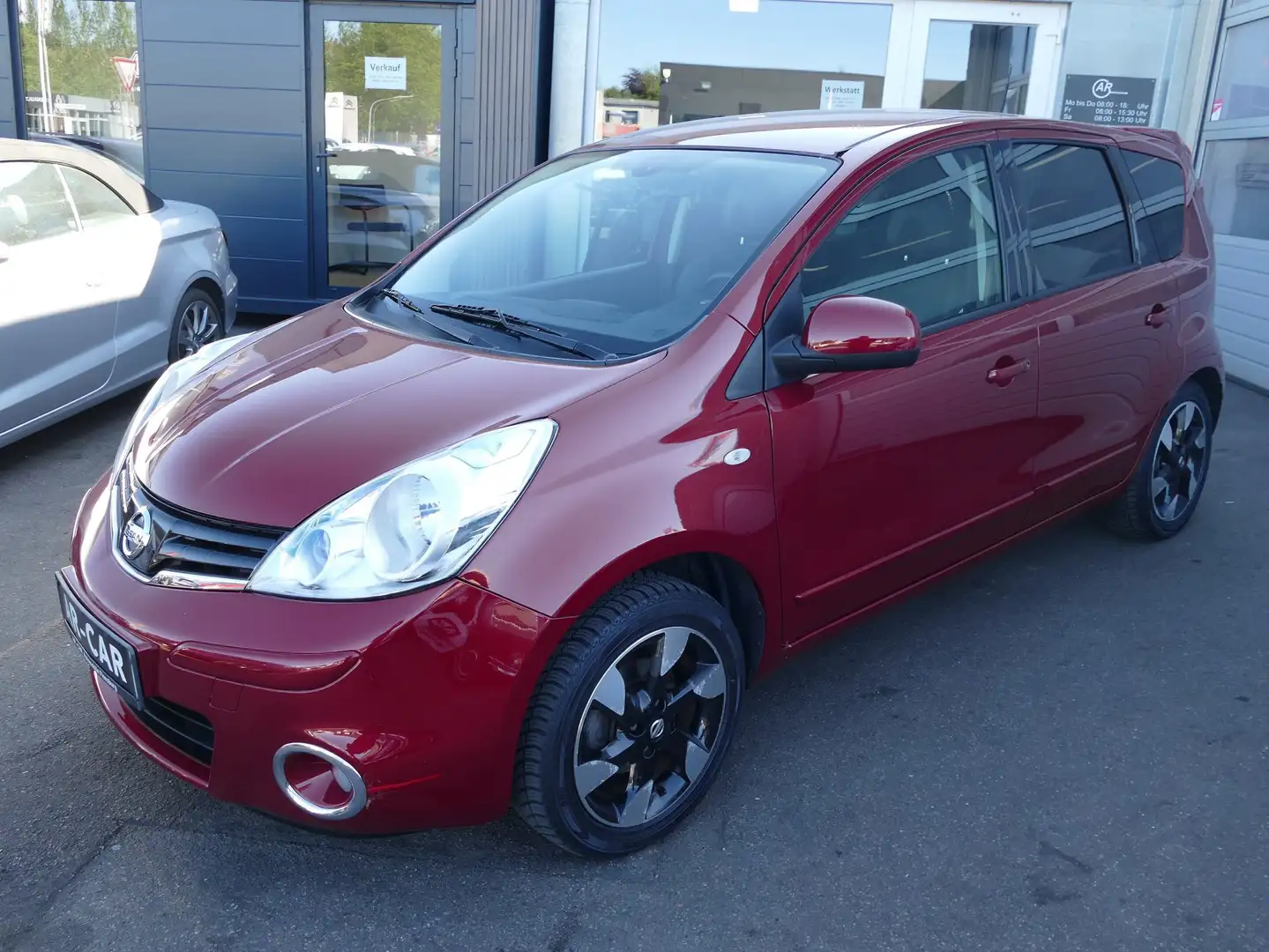 Nissan Note 1.4 I-Way+ Klima Einparkhilfe hinten Nav HU/AU NEU Rojo - 1