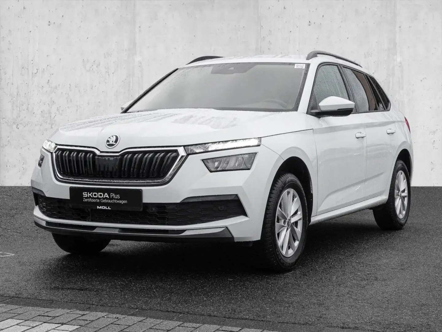 Skoda Kamiq 1.0 TSI Ambition LED FLA W-PAKET PDC Blanc - 2