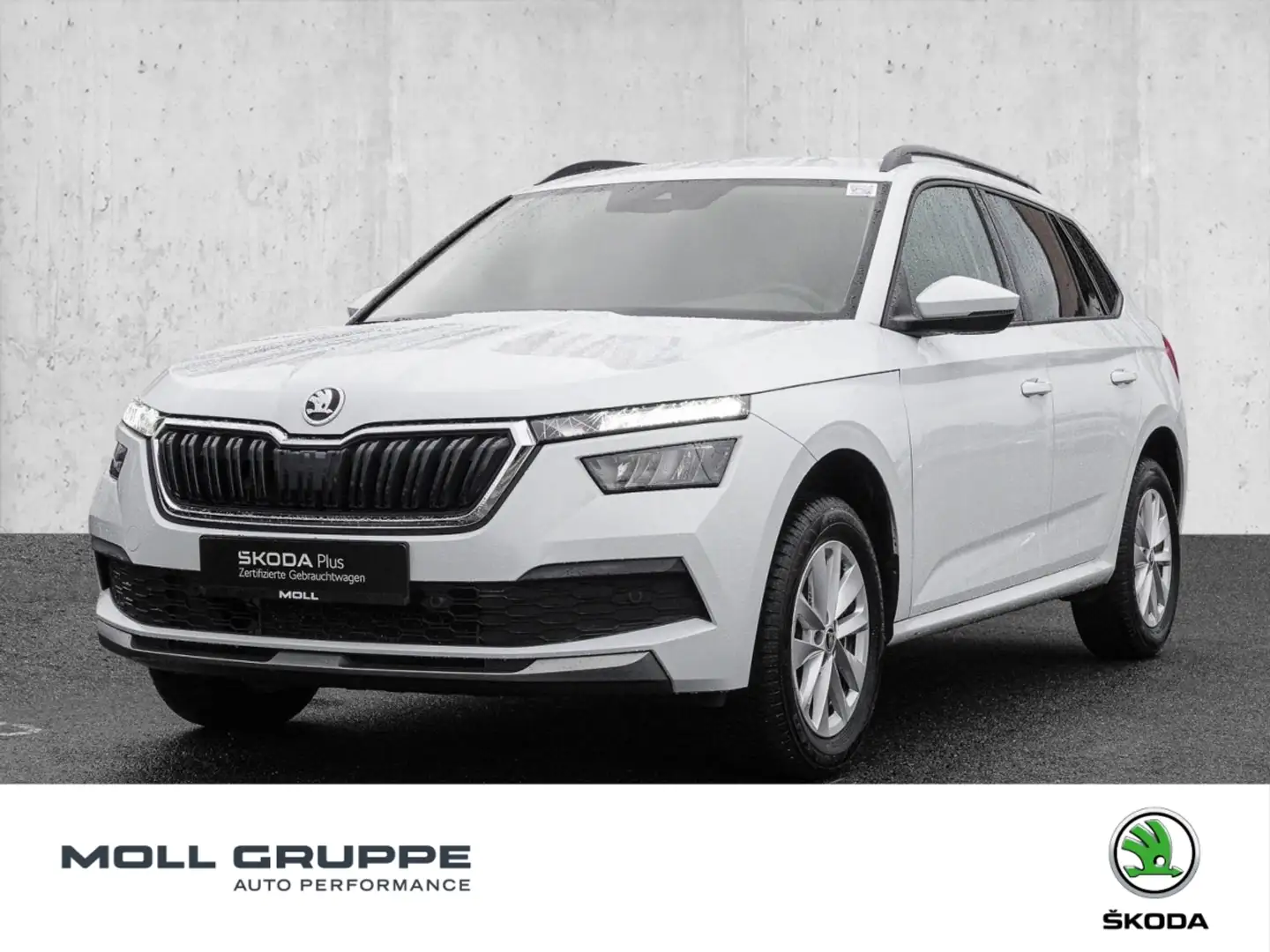 Skoda Kamiq 1.0 TSI Ambition LED FLA W-PAKET PDC Blanc - 1