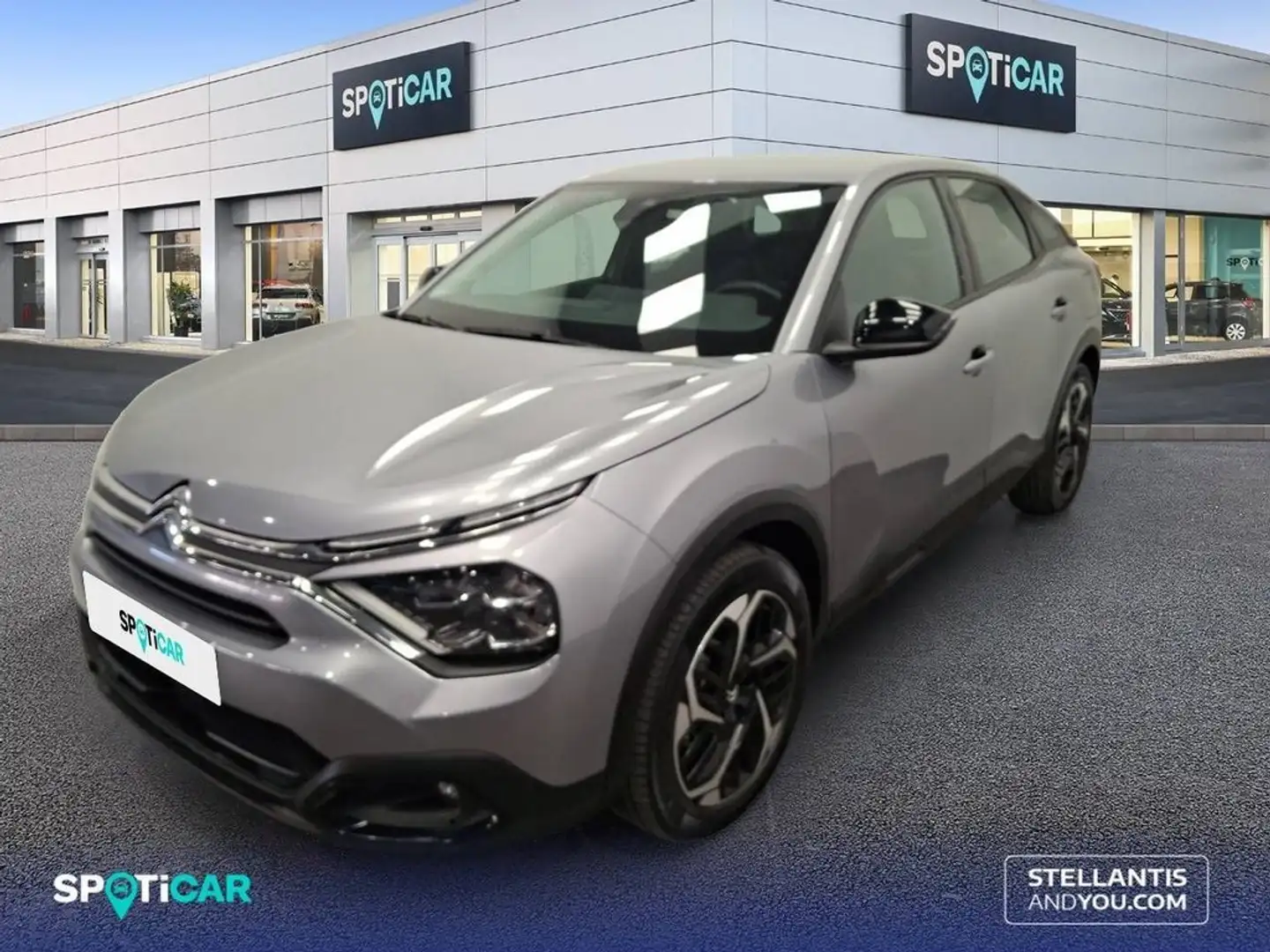 Citroen C4 1.2 PureTech Plus S&S 130 Gris - 1