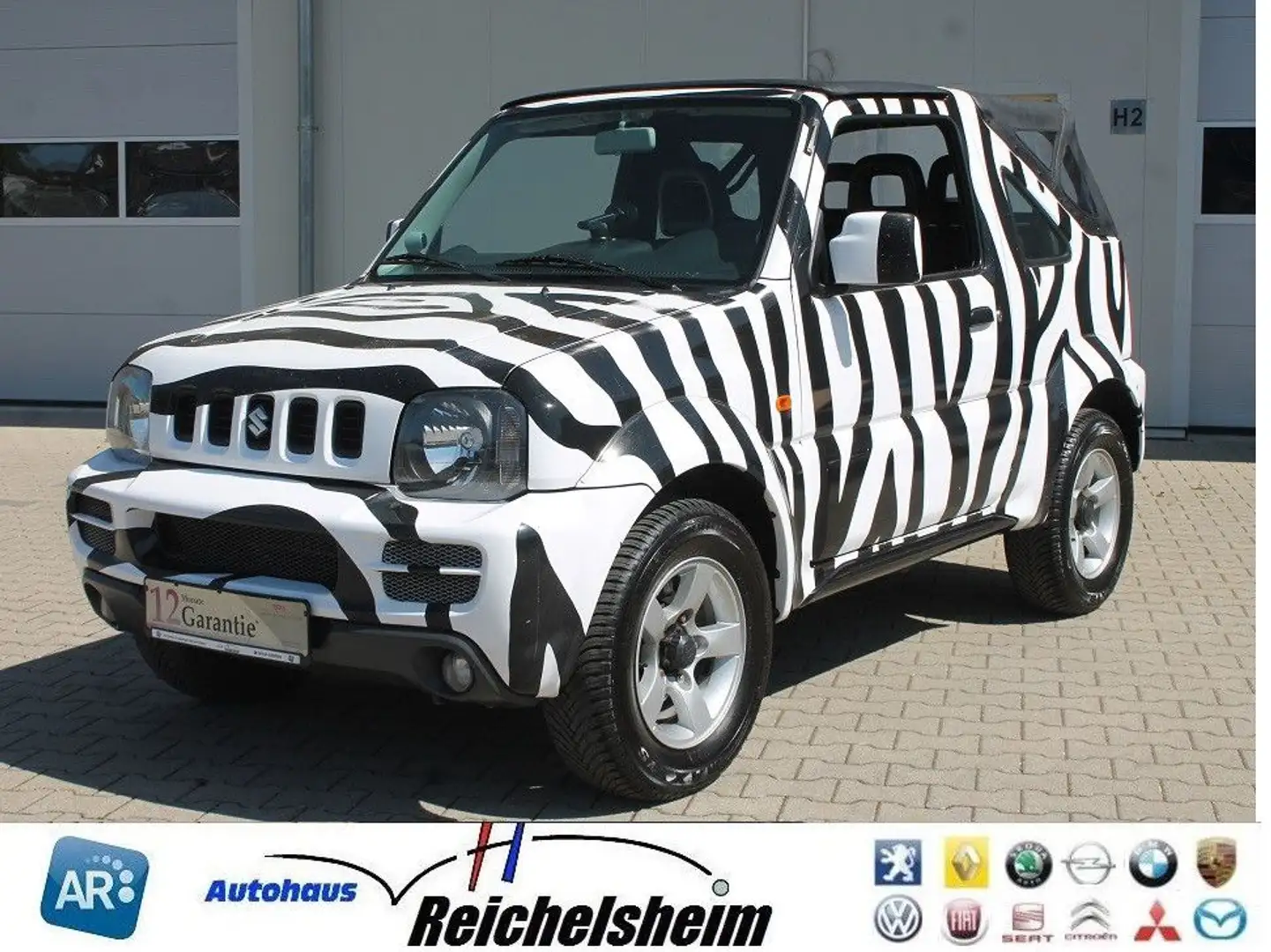 Suzuki Jimny Cabrio, 4WD, Daktari, 1 Hand,Insp.neu,Finanz. Noir - 1