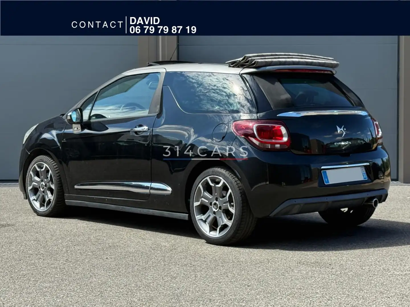 DS Automobiles DS 3 Cabriolet 1.6 90 cv Sport Chic Noir - 2