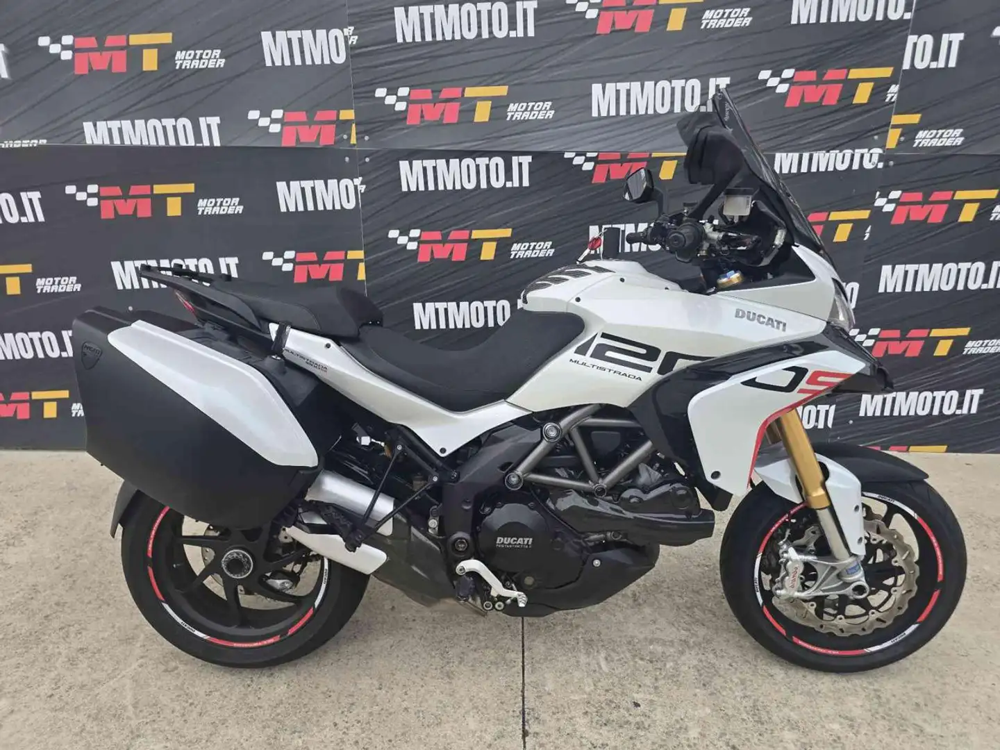 Ducati Multistrada 1200 S Video 360 Bianco - 1