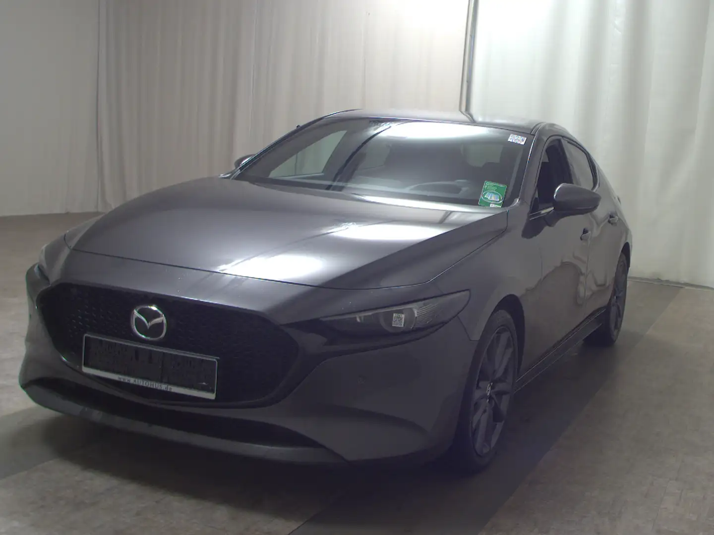 Mazda 3 2.0 SKYACTIV-G Navi LED Bose HuD 60° ACC PDC Grau - 2