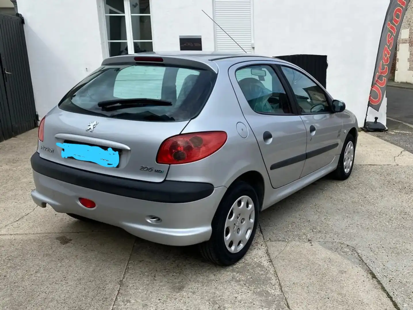 Peugeot 206 206 1.4 HDi XT Premium Gris - 2