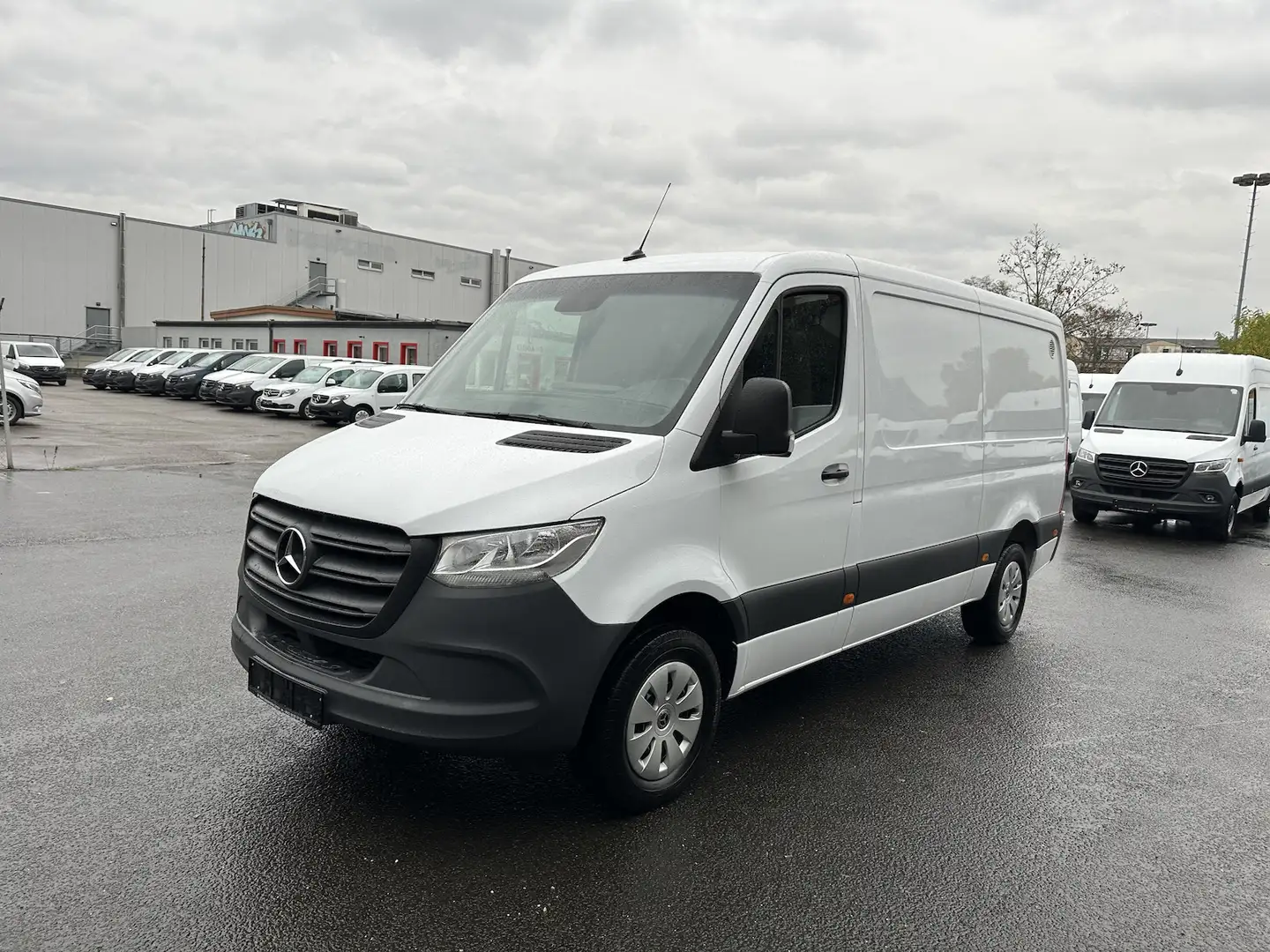 Mercedes-Benz Sprinter 314 CDI RWD L2 lang flach Fahrtenschreiber Wit - 2