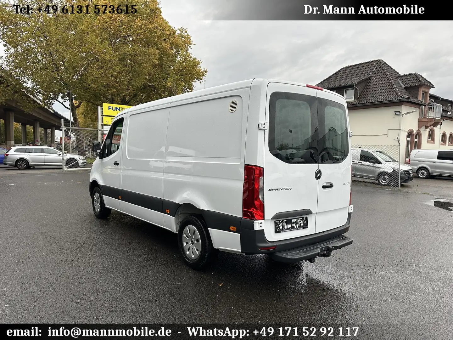 Mercedes-Benz Sprinter 314 CDI RWD L2 lang flach Fahrtenschreiber Wit - 1