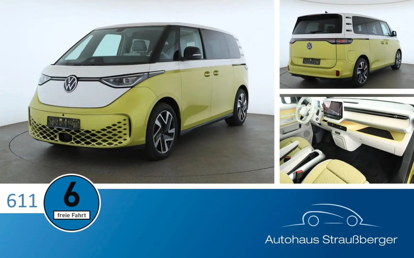 Volkswagen ID. Buzz Pro IQ Light AHK RFK ACC NP: 84.000€ Білий - 1