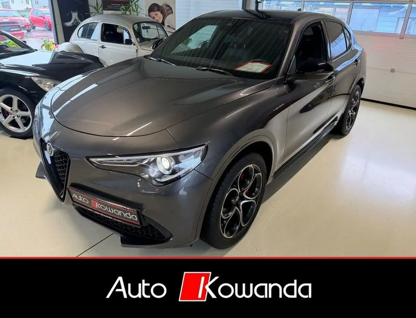 Alfa Romeo Stelvio Veloce Q4 -Top Ausstattung *Wenig KM* Grau - 2