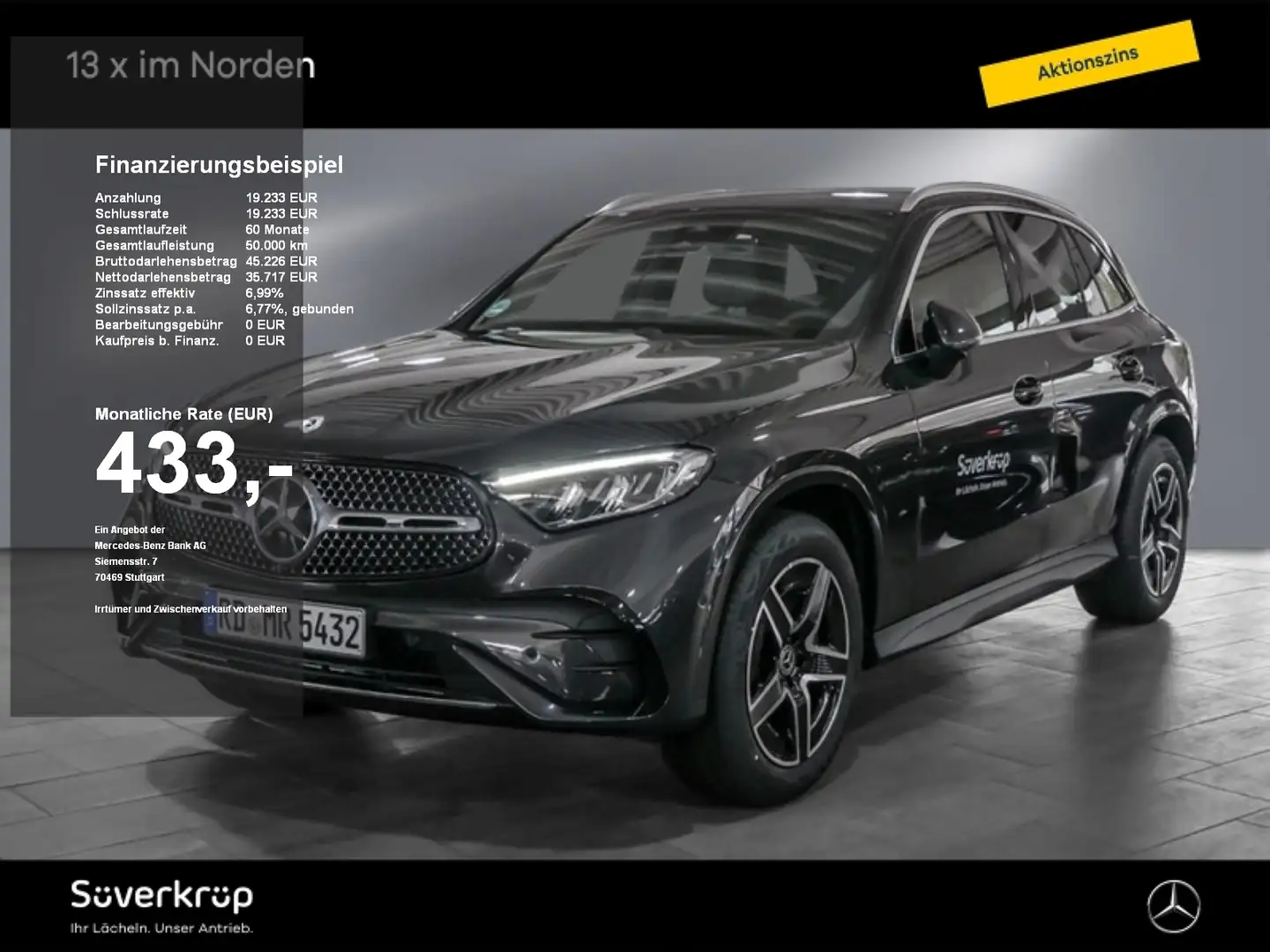 Mercedes-Benz GLC 200 4M AMG SPUR AHK DISTR 360 PDC SHZ MEMO Gris - 1