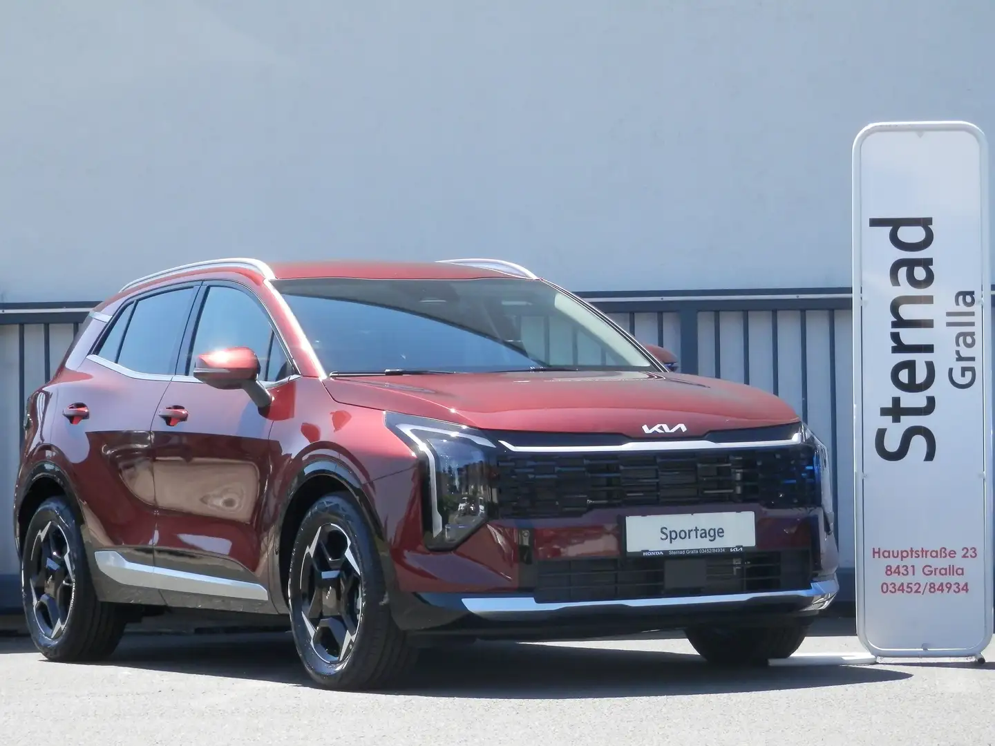 Kia Sportage 1,6 TGDI Gold DCT Rot - 2