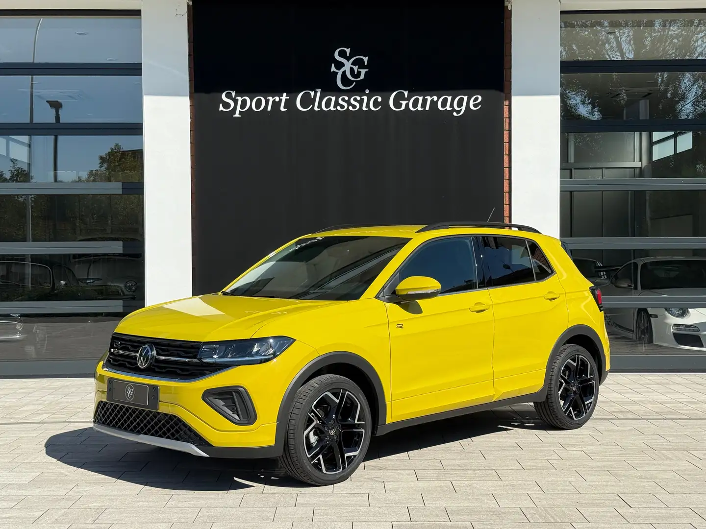 Volkswagen T-Cross 1.0 TSI R-Line 115cv DSG | KM0 | ITALIANA Gelb - 1