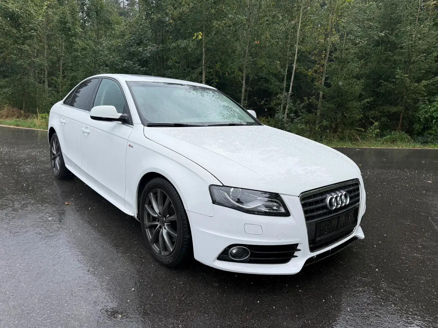 Audi A4 Weiß - 2