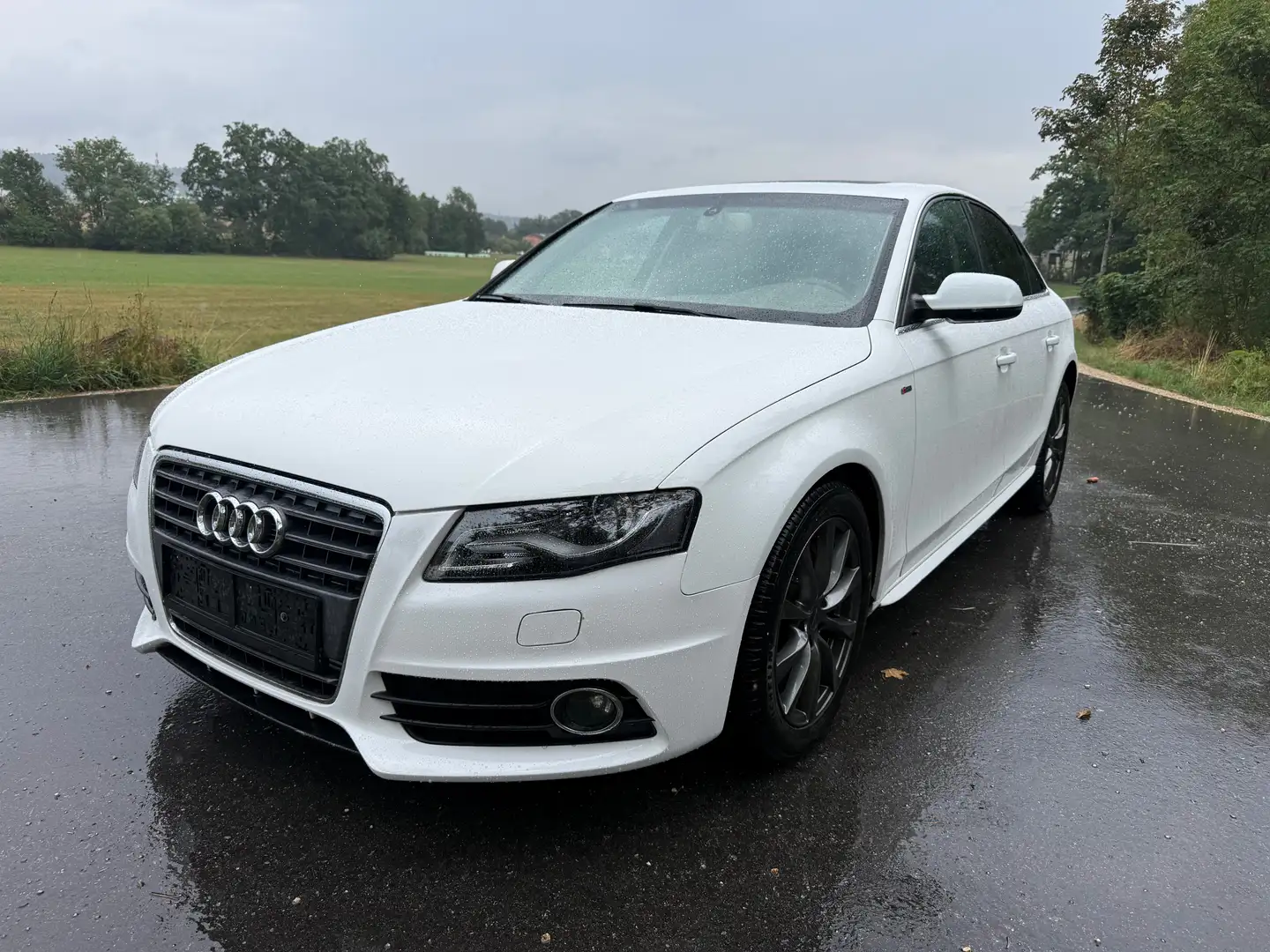 Audi A4 Weiß - 1
