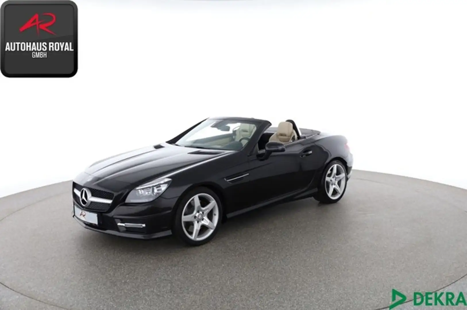Mercedes-Benz SLK 250 AMG HARMAN/K,MEMORY,COMAND,AIRSCARF,ILS Noir - 1