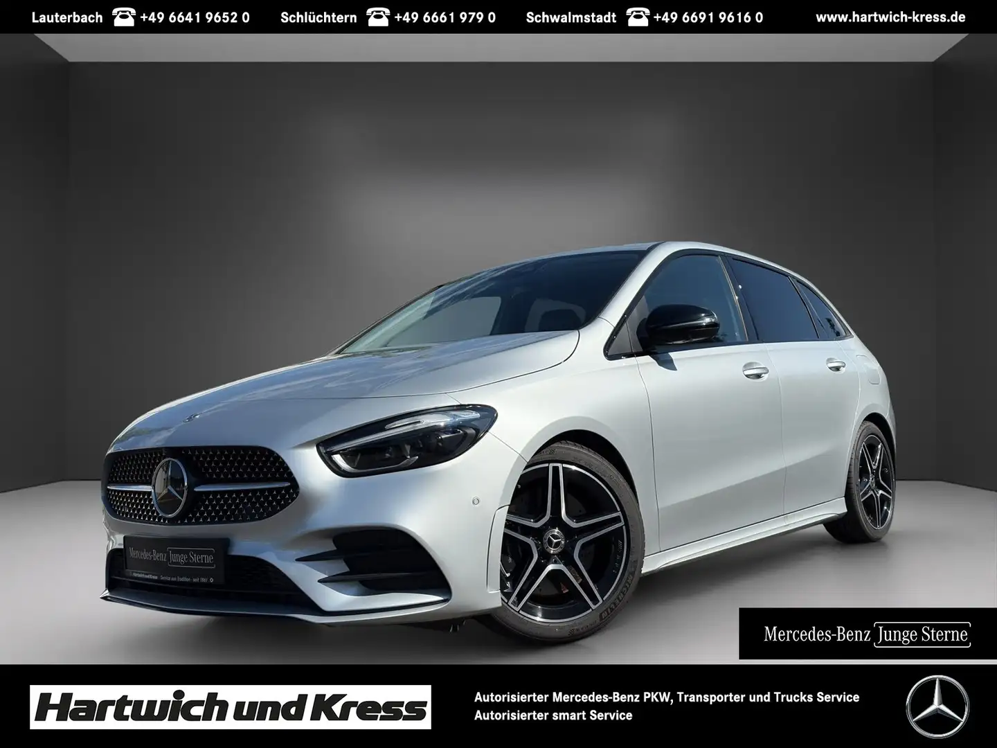 Mercedes-Benz B 250 B 250 4MATIC AMG Line+Night+Memory+360°Kamera+Ambi Stříbrná - 1