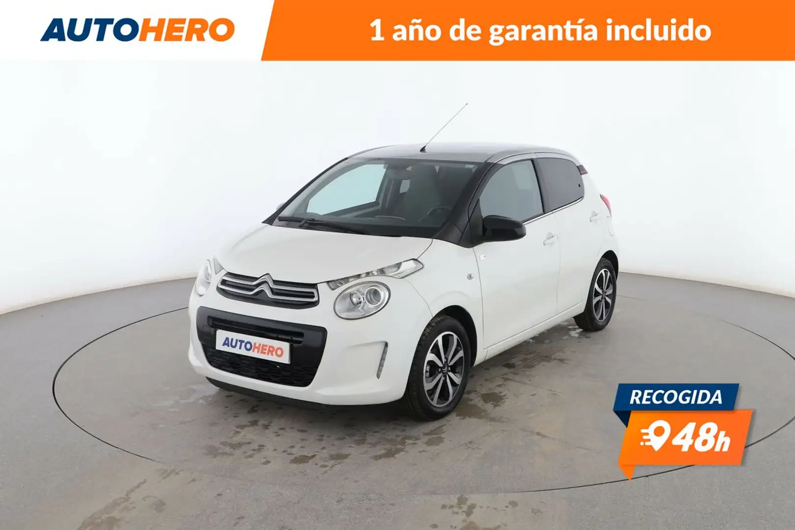 Citroen C1 1.0 VTi Elle 72 Blanc - 1
