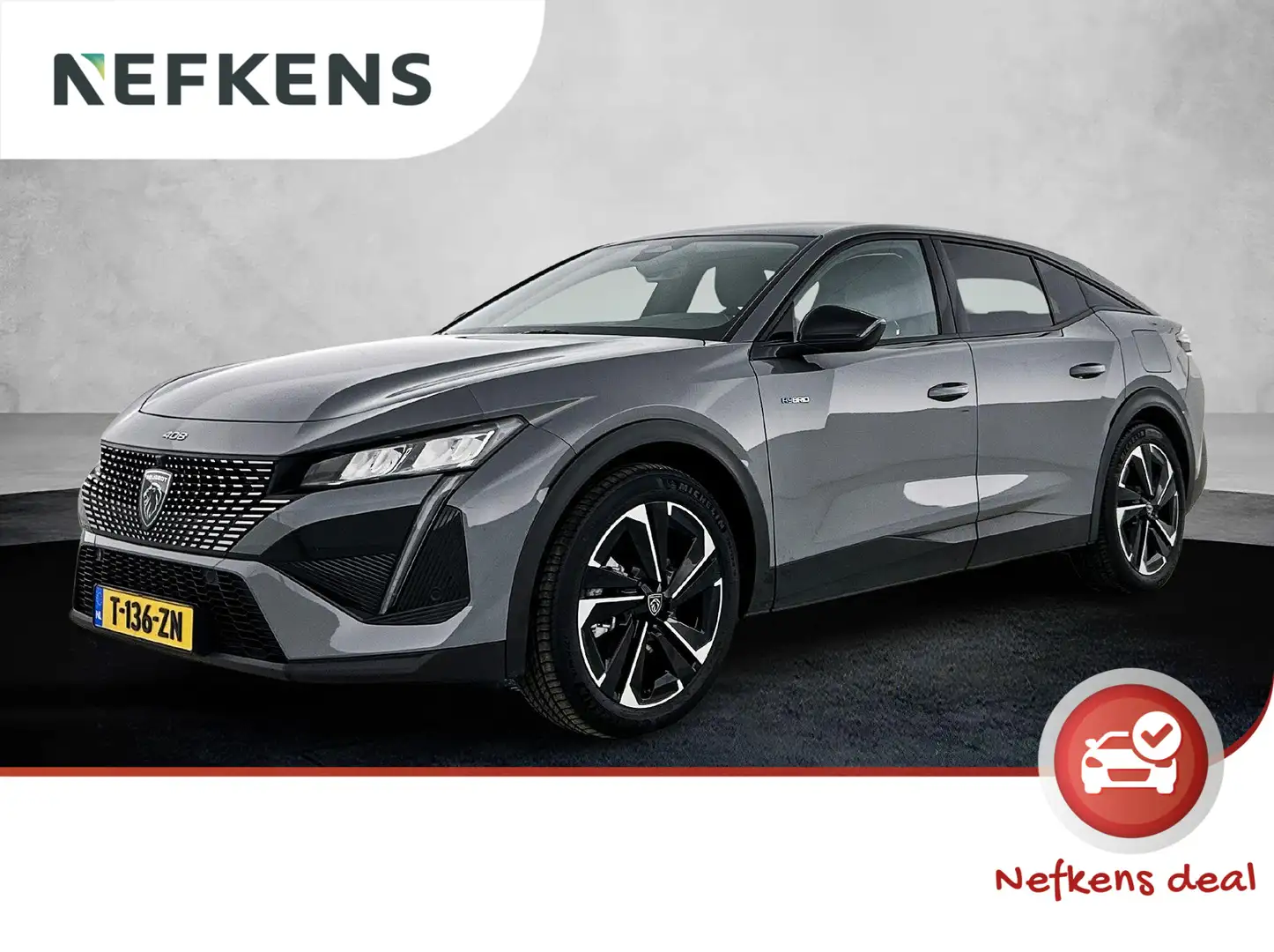 Peugeot 408 1.6 HYbrid Allure Pack 180pk Automaat | 360 Camera Gris - 1